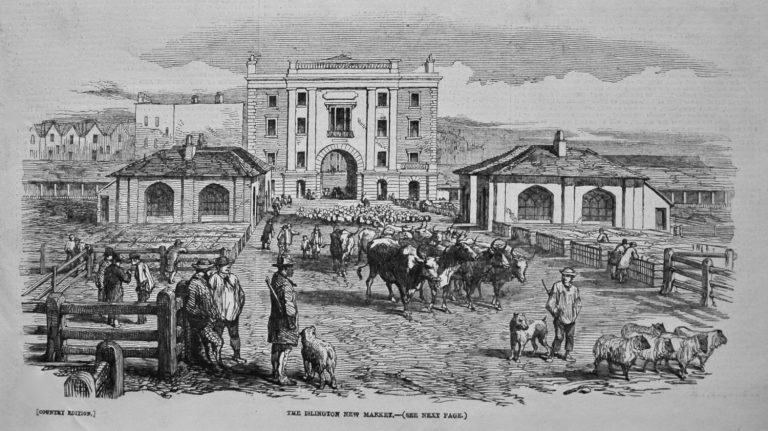 Islington New Market 1849 ILN